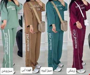 ست بلوزشلوار طرح کریستین دیور