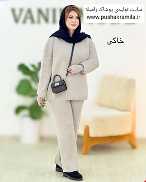 ست بلوزشلواربافت فینگردار