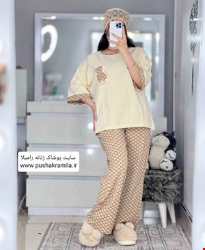 ست تیشرت شلوار گوچی خرس کوچک