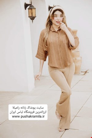 شومیز باکسی دیپلمات تک جیب