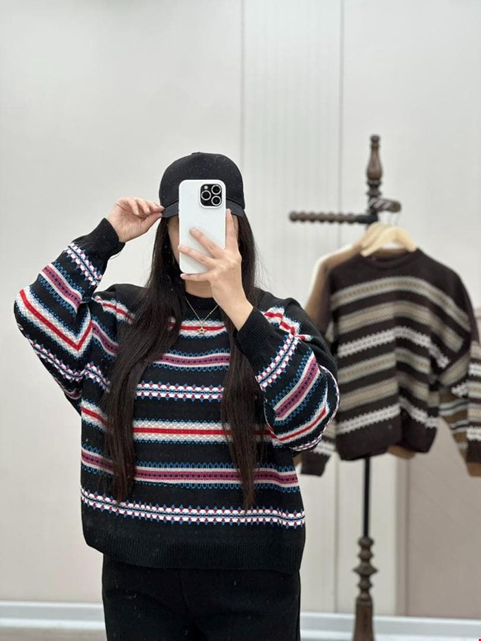 بلوز بافت طرح سرخپوستی